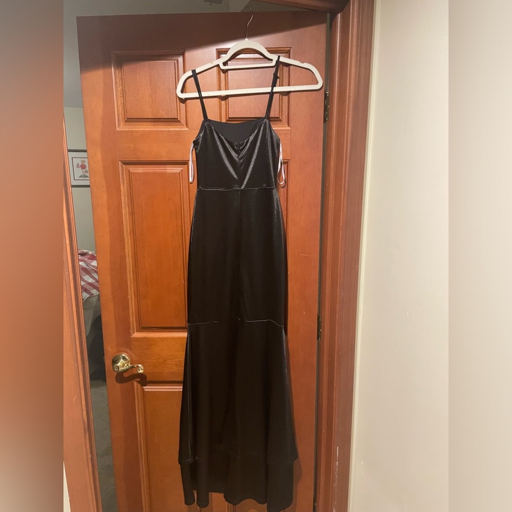 Beautiful black mermaid wedding guest dress size xs
